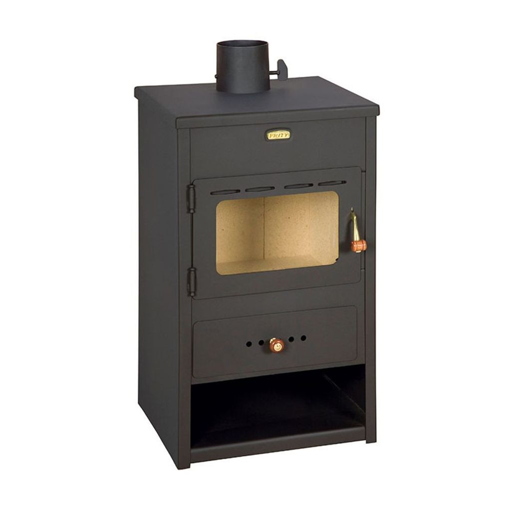 Wasserführender Kaminofen Holzofen Prity S3W13 5.1 + 9.9 kw Produktbild 6