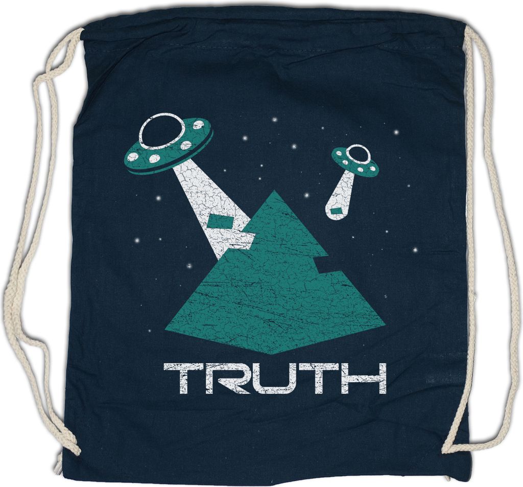 Urban Backwoods Truth, Turnbeutel, Farbe: Navy
