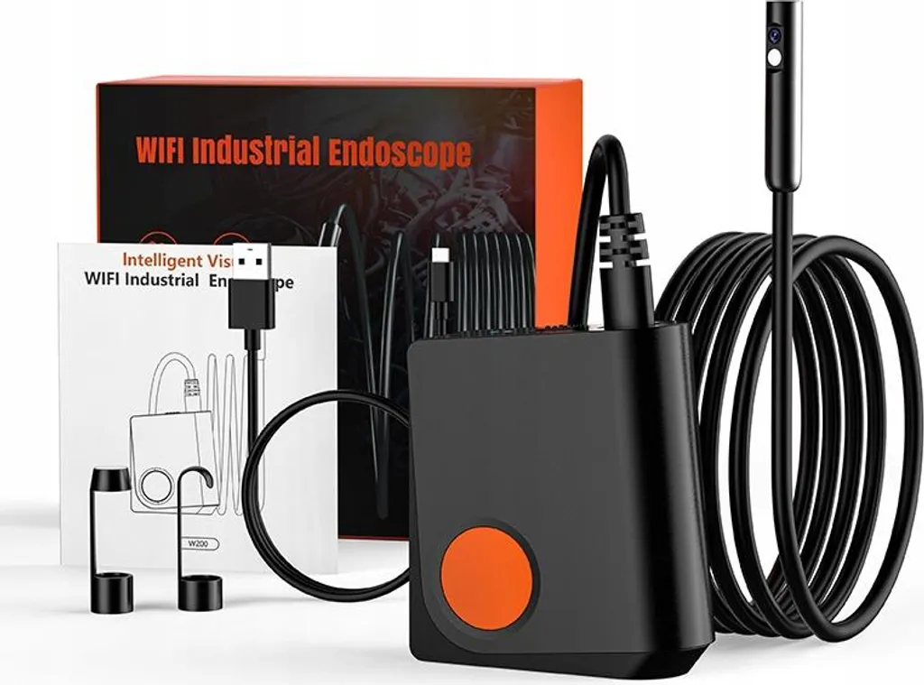 Endoscopio WiFi WLAN Duo: Eccellenza nell'Ispezione Video HD