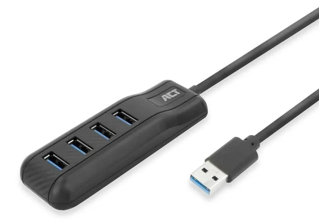 Multi-prise USB 3.0 ACT AC6320 ultra compacte avec transfert 5 Gbit/s