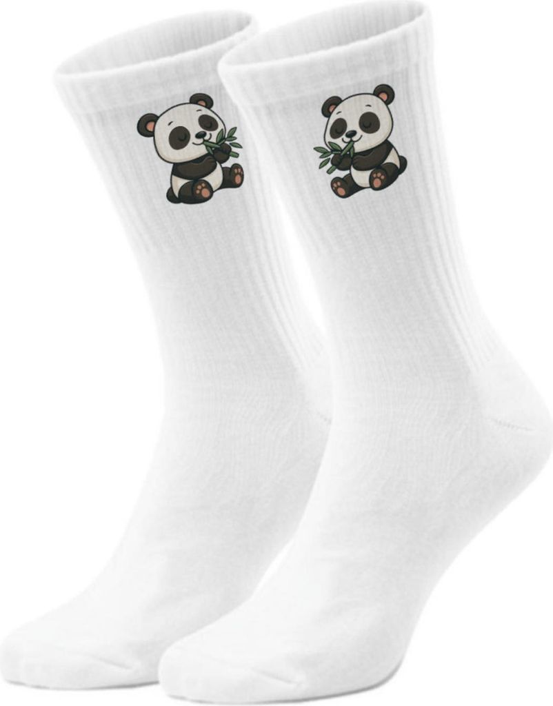 epicsocks Panda Liebe Kauender Panda Socken in 37-41 im Paar