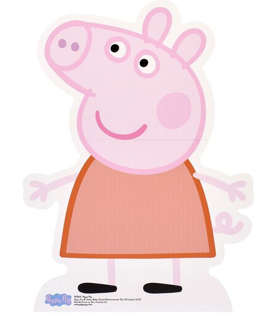 Peppa Pig - Peppa Pig - Présentoir en carton Standy - 61x83 Image du produit 