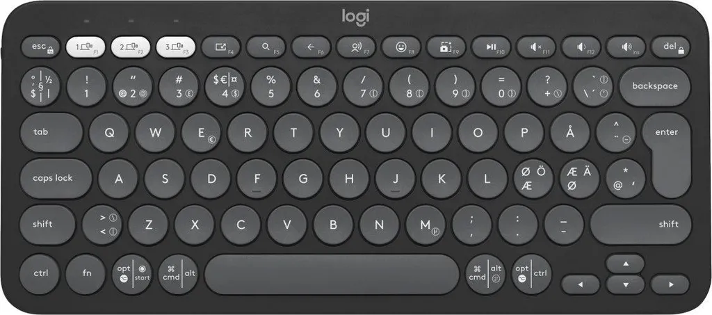 Clavier sans fil Logitech Pebble Keys 2 K380s Ultra-fin et Silencieux