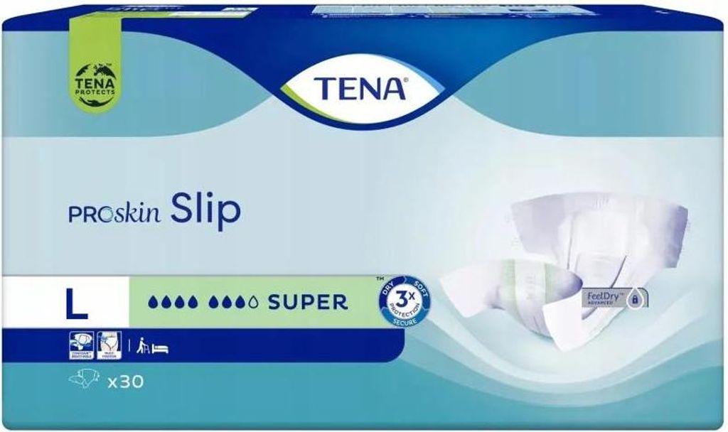 TENA SLIP ProSkin SUPER L Windelhöschen (30 Stk.) Produktbild 