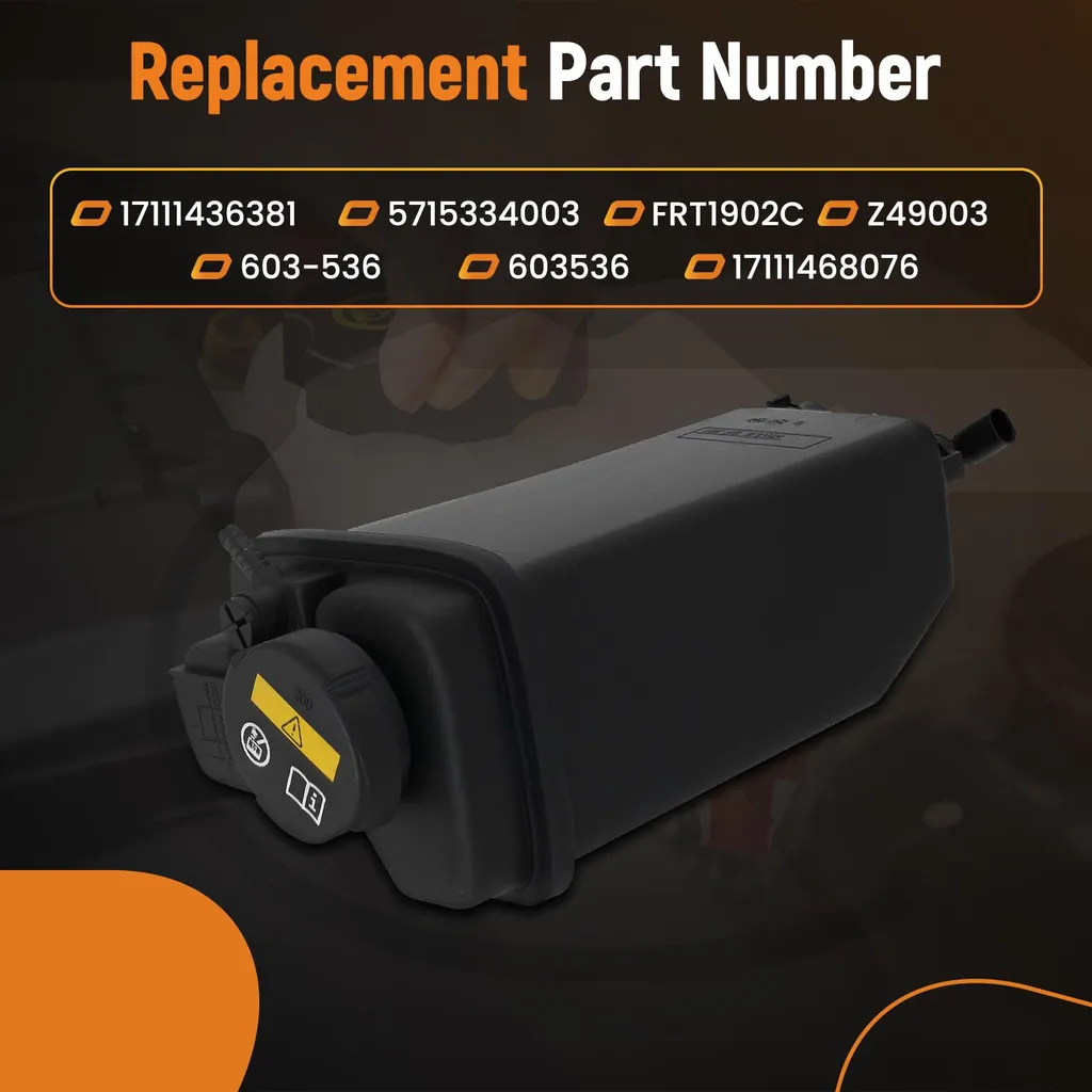 Réservoir d'expansion de liquide refroidissement E39 E38 avec capteur - 3