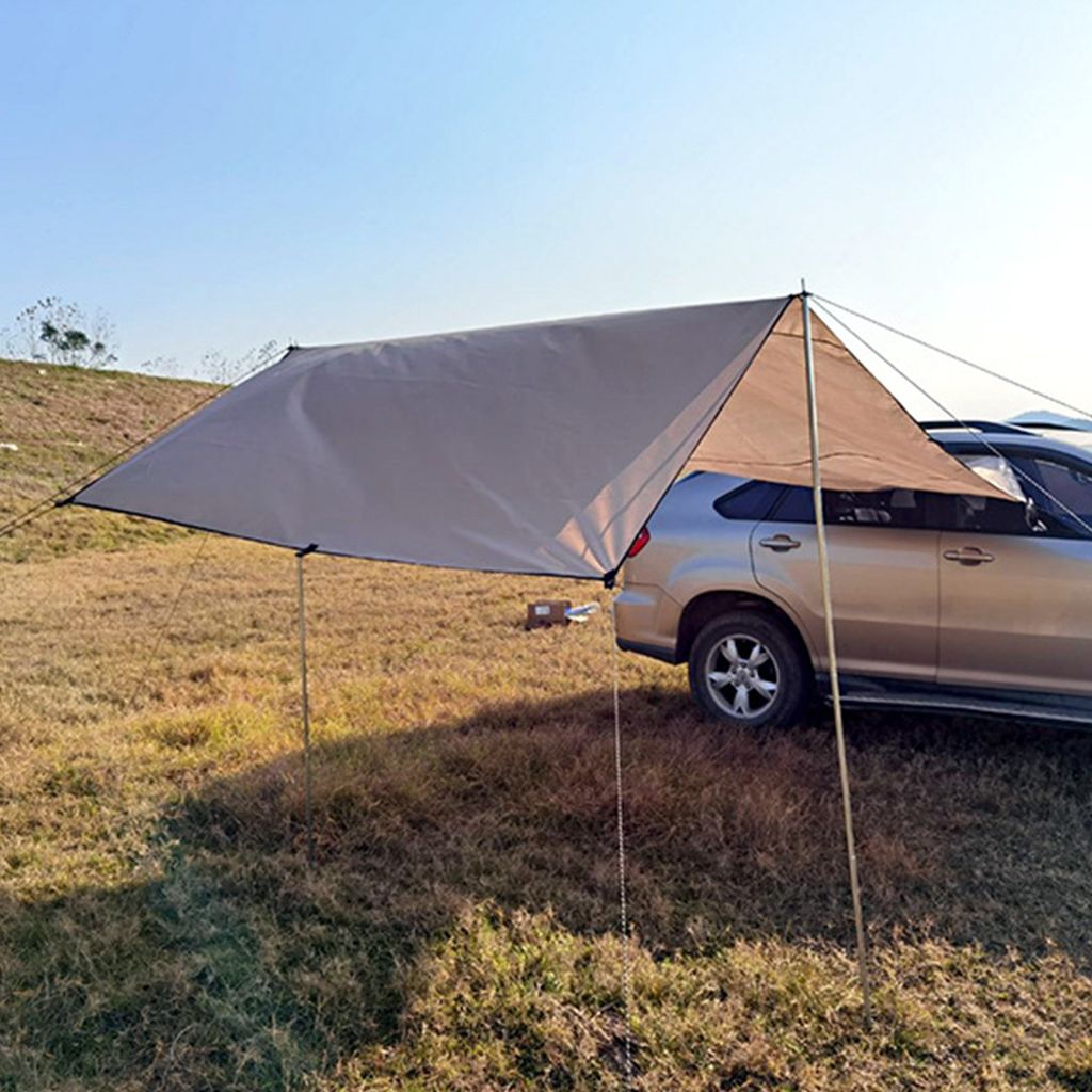 Wasserdichter UV-Schutz Zeltplane Sonnensegel Sonnenschutz Überdachung Camping 