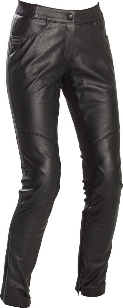 Richa Catwalk Damen Motorrad Lederhose, schwarz, 40
