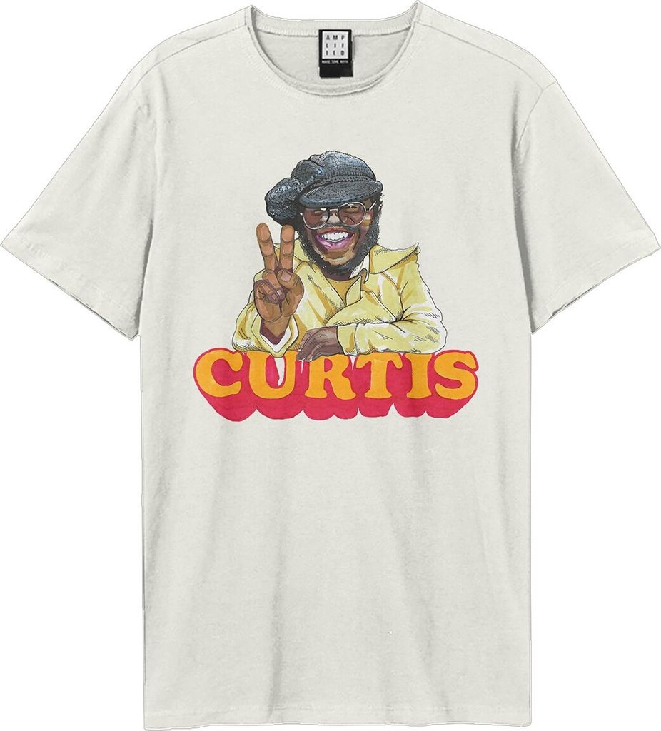 Amplified - "Peace" T-Shirt für Herren/Damen Uni GD2016 (XL) (Altweiß)