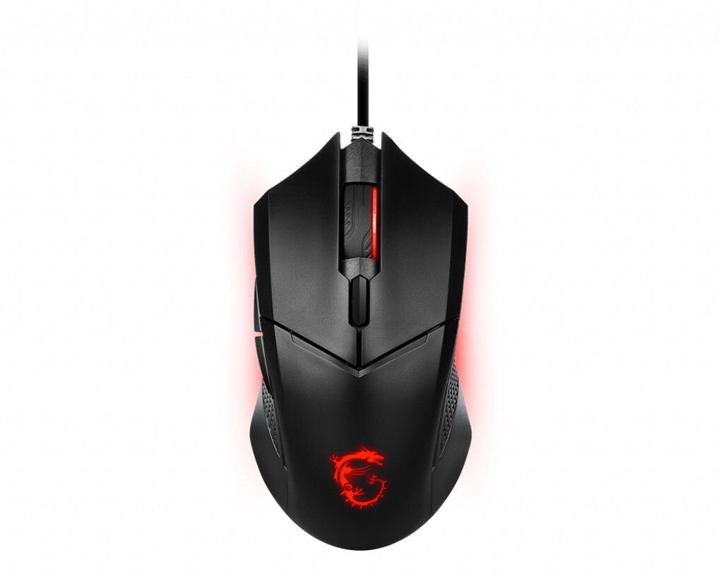 MSI Clutch GM08 Gaming Maus, Black, USB Produktbild 