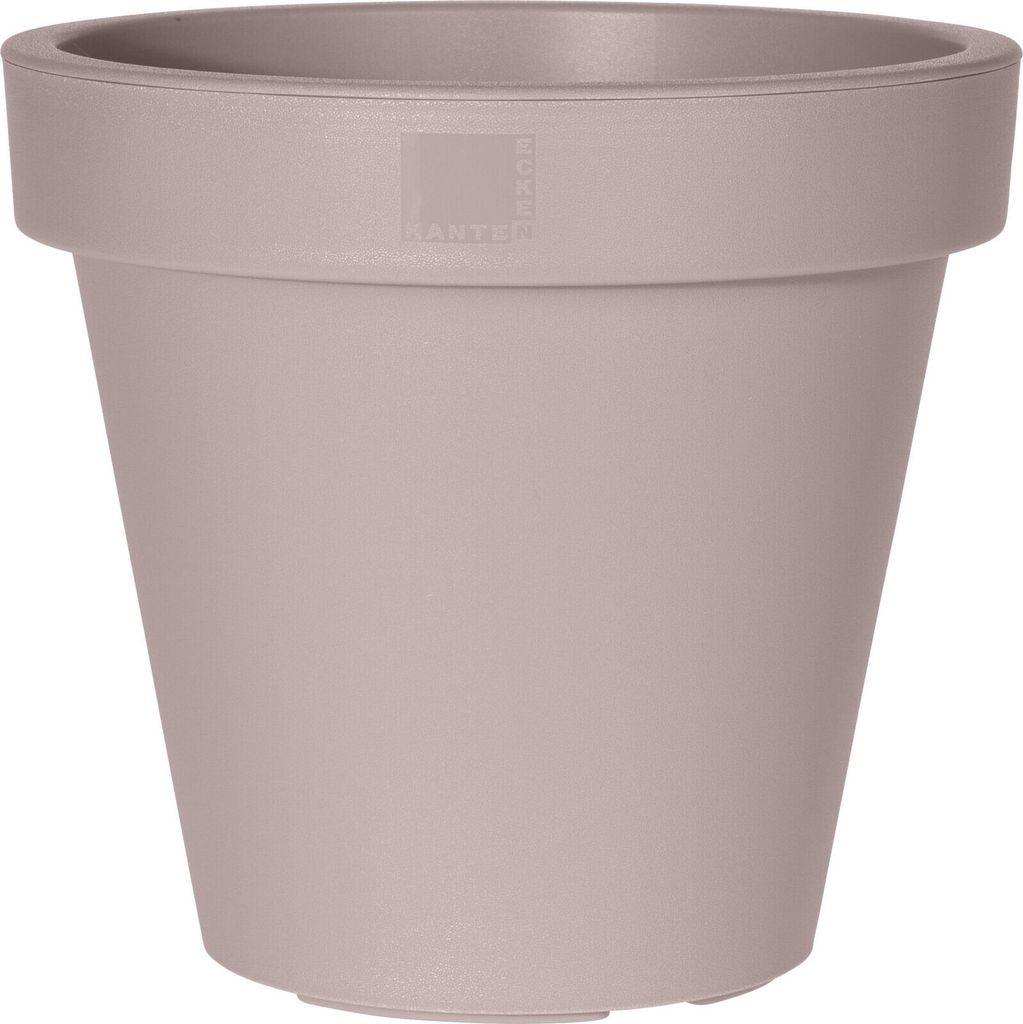 Kunststoff Pflanzkübel XXL groß - 58 cm/beige - Blumenkübel Produktbild