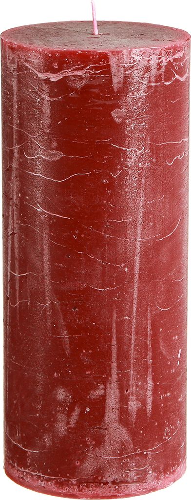 Festliche Stumpenkerzen mit langer Brenndauer und eleganter Marmoroptik, 2 Stück