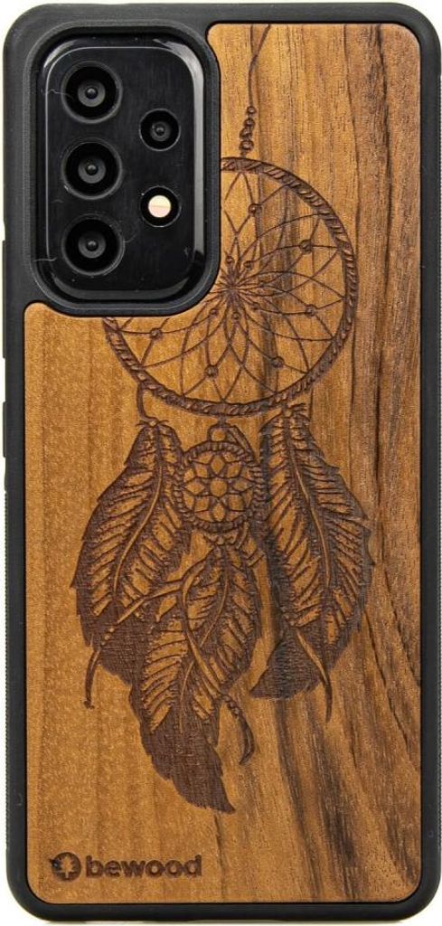 Holzhülle für Samsung Galaxy A73 5G DREAMCATCHER IMBUIA