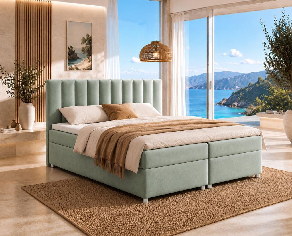 Best for Home Boxspringbett mit Bettkasten Trinity K-10 Produktbild 