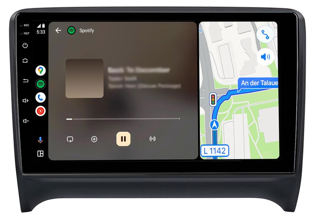 Autoradio da montaggio a posteriori compatibile con Audi TT Immagine del prodotto 