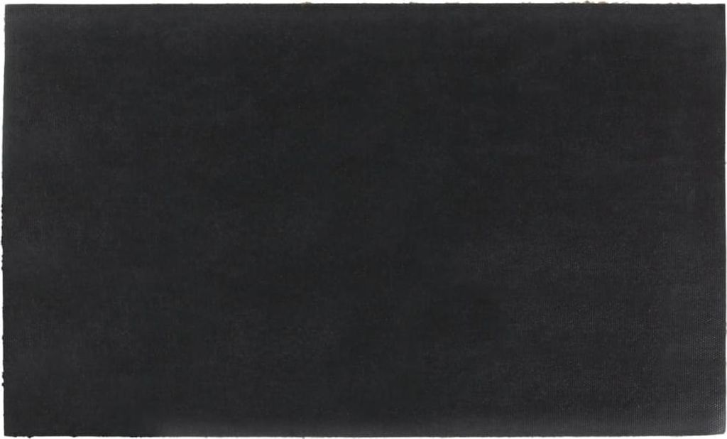 vidaXL Fußmatte Natur 45x75 cm Kokosfaser Getuftet