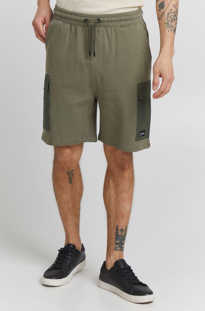 SOLID SDBarett Herren Sweatshorts Kurze Hose Jogginghose mit elastischem Bund und Kordeln Regular Fit aus 100% Baumwolle