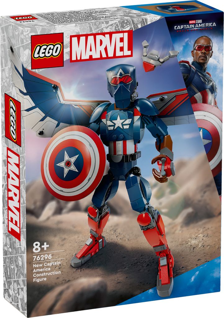 Lego Marvel Nouveau Personnage Constructible de Captain Image du produit 