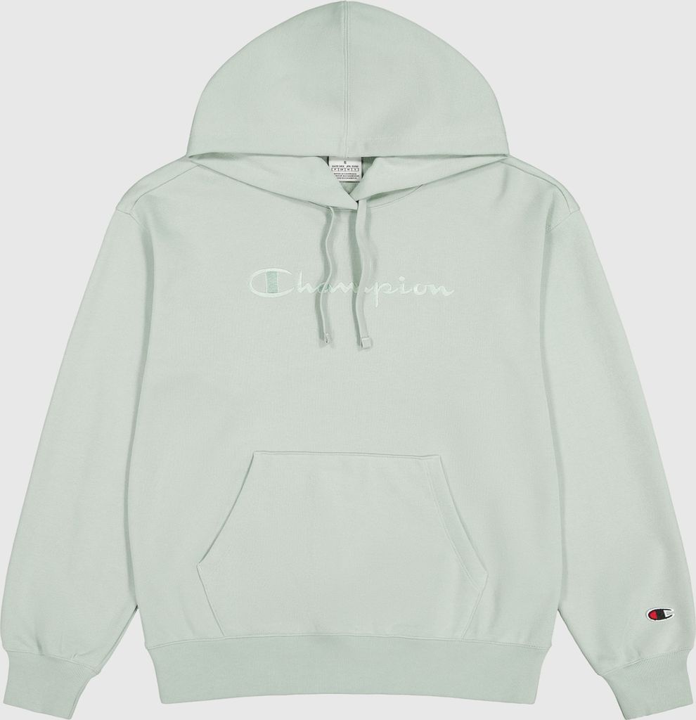 Champion Hooded Sweatshirt Damen Hoodie Kapuzenpullover grün M