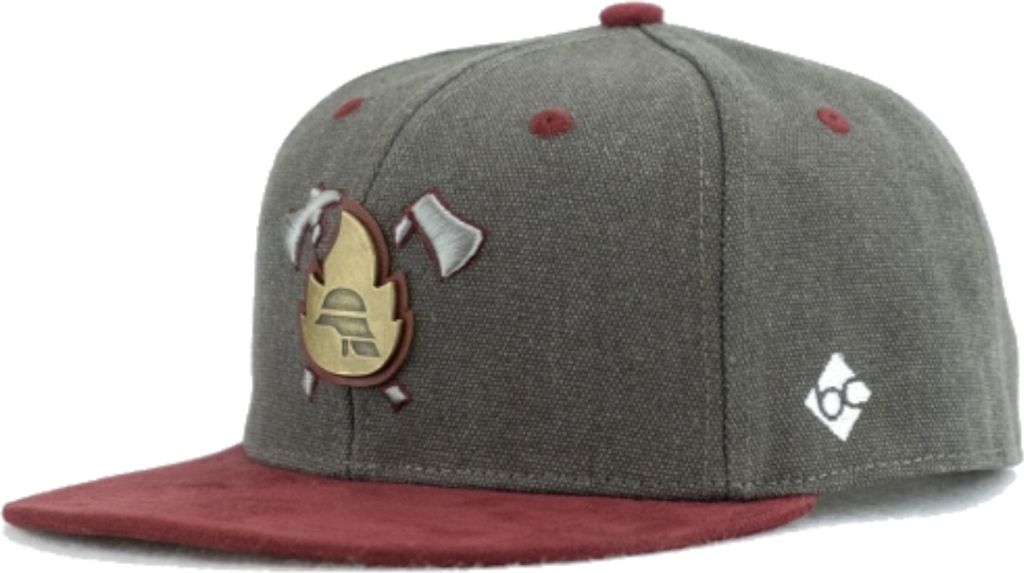 BAVARIAN CAPS Snapback Kšiltovka Hasičský sbor tmavě šedá Obrázek produktu 