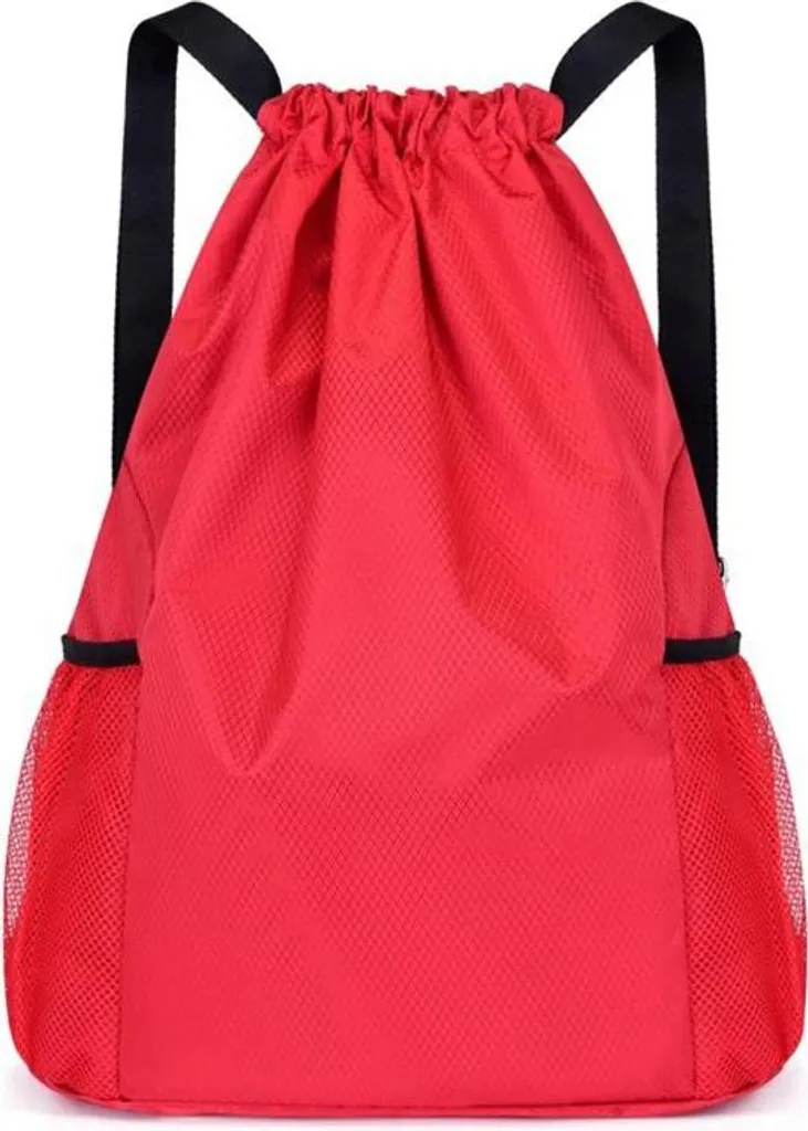 Zaino, grande capacità, design resistente, rosso L