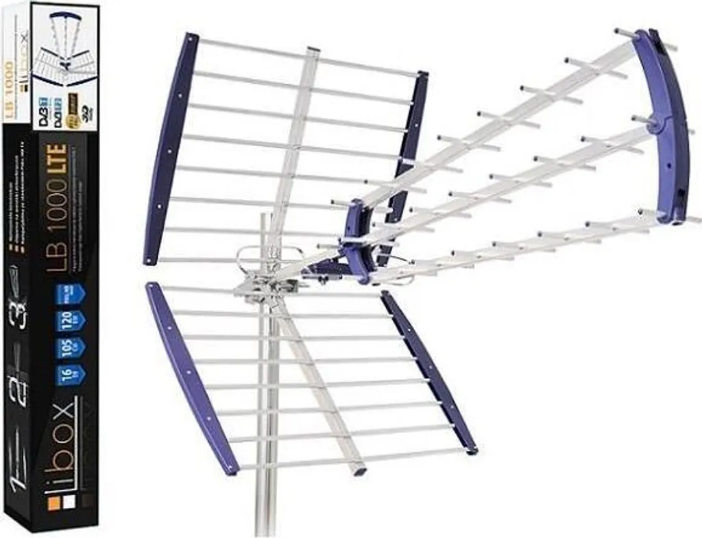 Migliore Antenna TV Qualità-Prezzo: Libox LB-1000 16.5dB DVB-T2