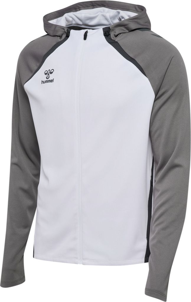 Hummel Lead 2.0 Zip Kapuzenjacke Damen, weiß, XXL