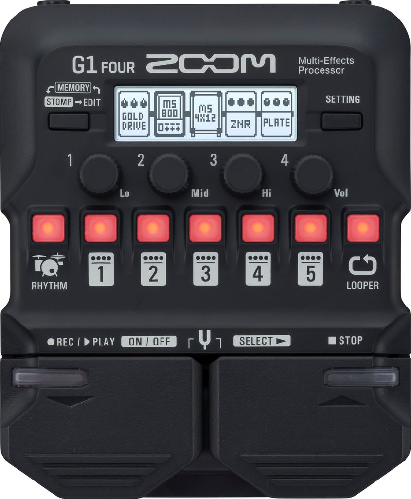 Zoom G1 Four Gitarren-Multieffekt