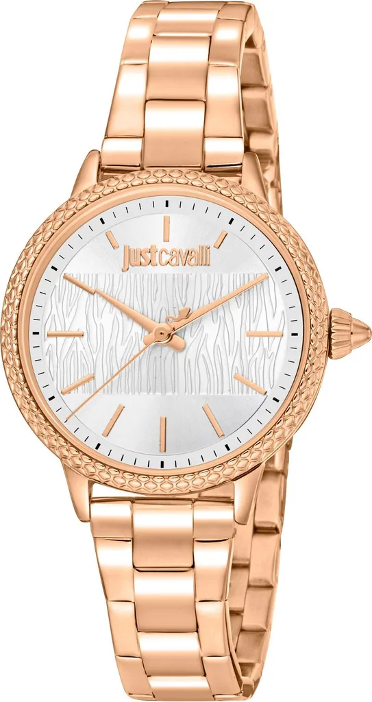 Just Cavalli JC1L259M0075 Montre Femme Dorée Design Serpent Iconique