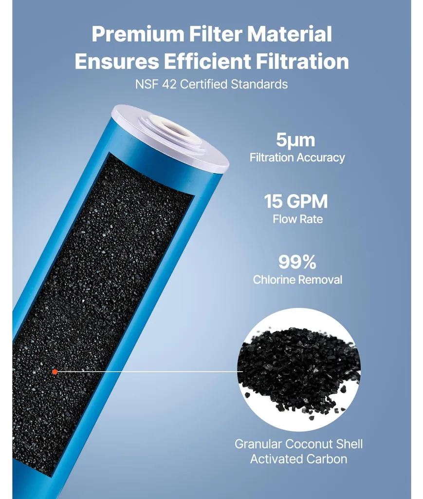 Filtre à eau maison entière pour retrouver une eau saine