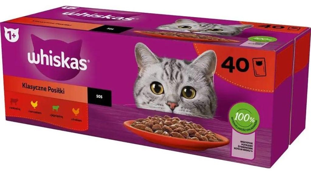 WHISKAS Classic Meals Mix - nourriture humide pour chats - Image du produit 