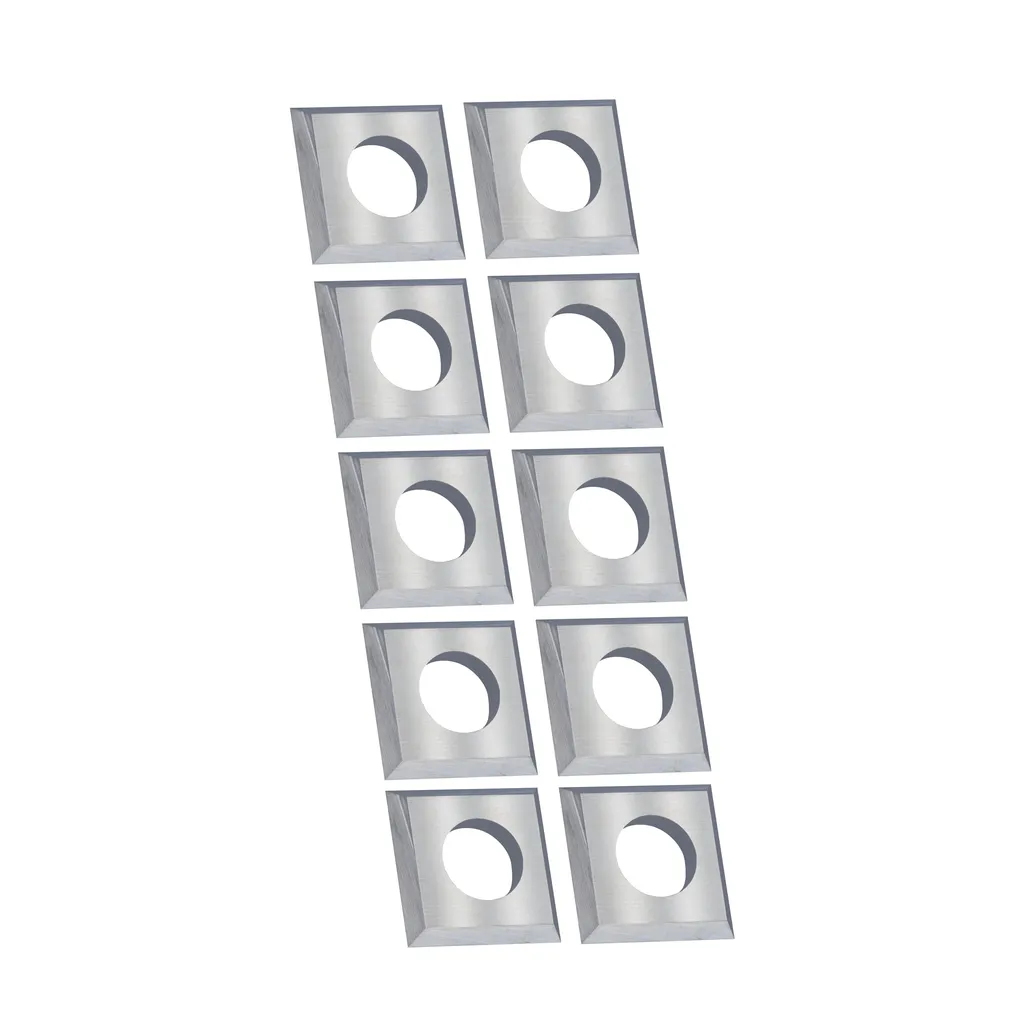 Inserti Carburo 14x14x1,2 mm 30° per Legno - Ricambi T07MF-CR 10pz - 5