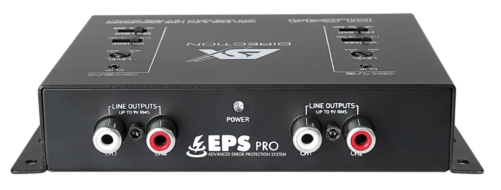 Interface audio pour autoradio d'origine ESX DLC44 à 4 entrées haut-parleur