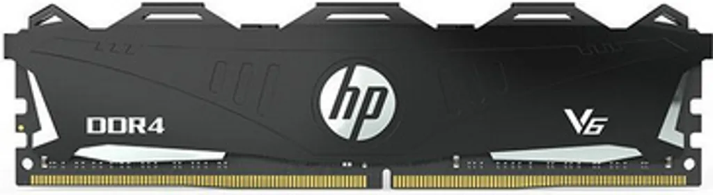 Mémoire PC HP V6 DDR4 8 Go 3600 MHz avec dissipateur thermique noir
