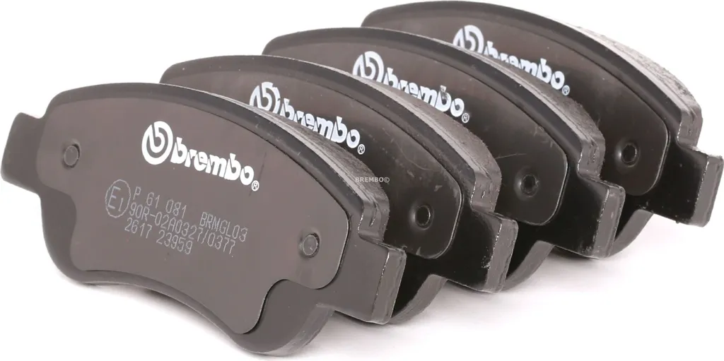 Plaquettes de Frein Brembo P61081 : Finis les Bruits sur 108 et Aygo