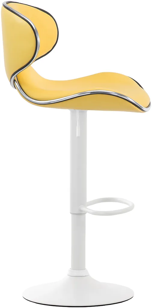 Coppia Sgabelli Cucina Las Vegas V2 | Giallo e Bianco CLP Design - 4