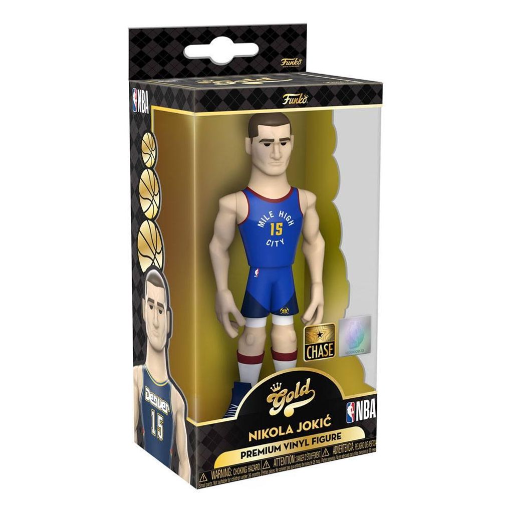 Funko Gold - Premium Vinyl Figure - NBA Denver Nuggets Nikola Jokic