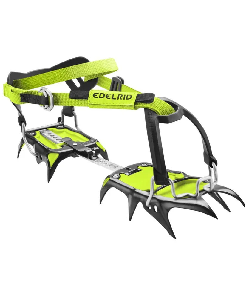 Crampons Alpinisme Edelrid Shark Soft II pour Traversées de Glaciers