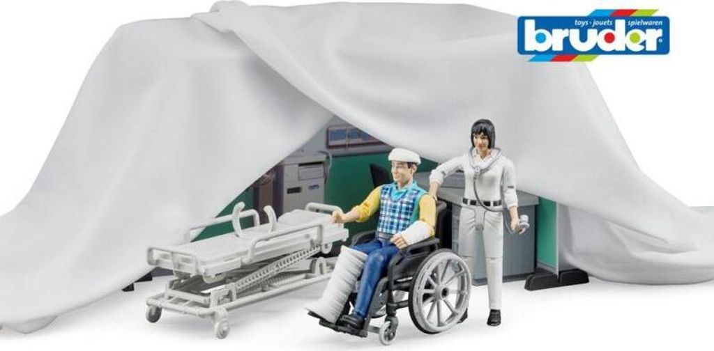 Bruder 62711 - ambulatorium bworld, 1:16 Zdjęcie produktu 