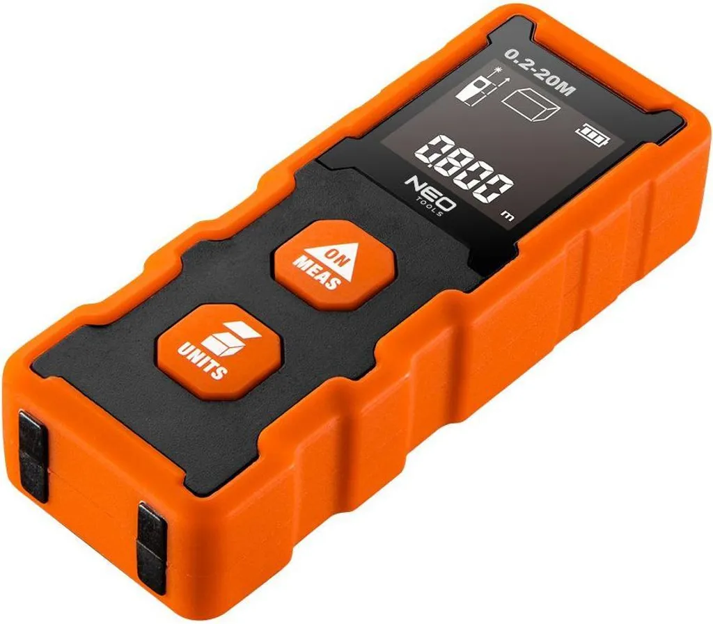 NEO TOOLS Télémètre laser 20 m précision numérique pour mesure de distance