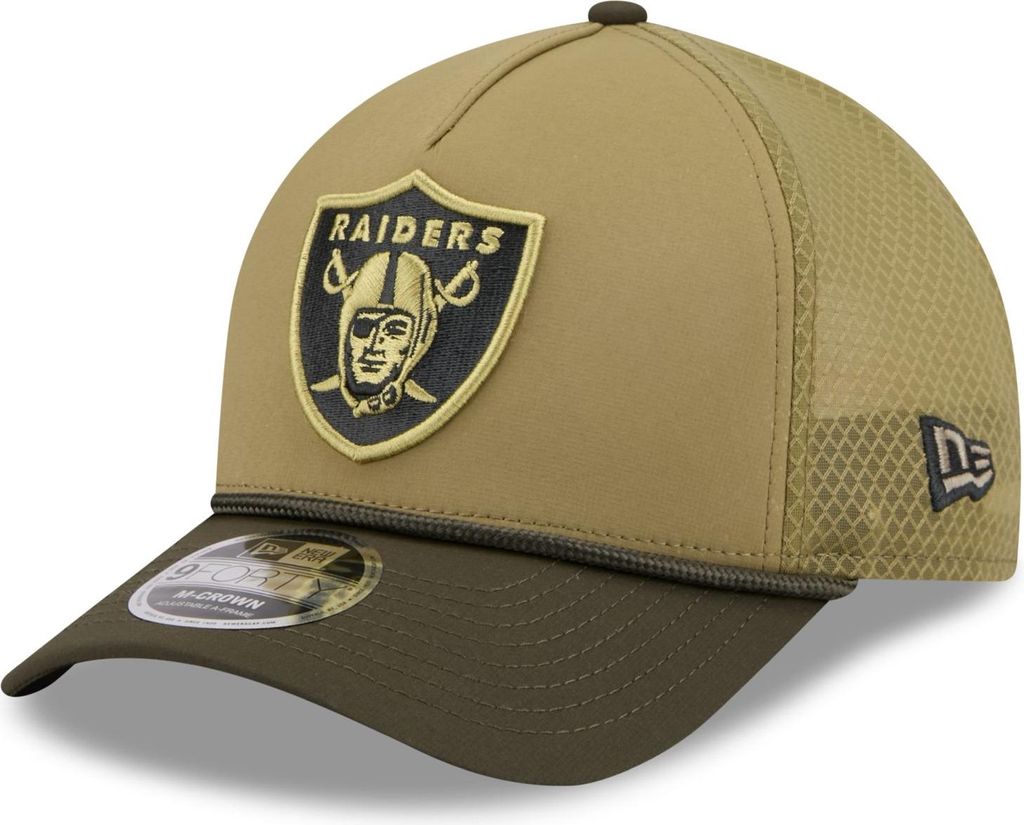 New Era 9Forty M-Crown Cap - SALUTE Las Vegas Raiders