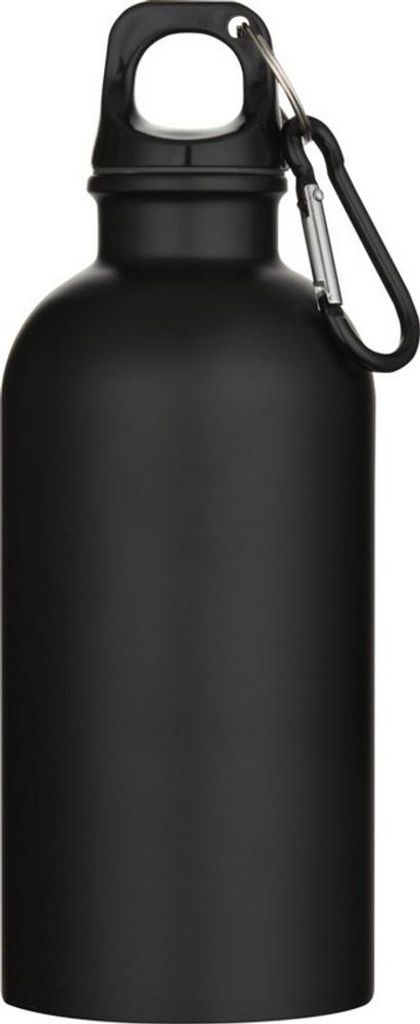 Floso - Karabiner Wasserflasche "Oregon", Matt, Recycelter Edelstahl, 400ml PF4763 (Einheitsgröße) (Königsblau)