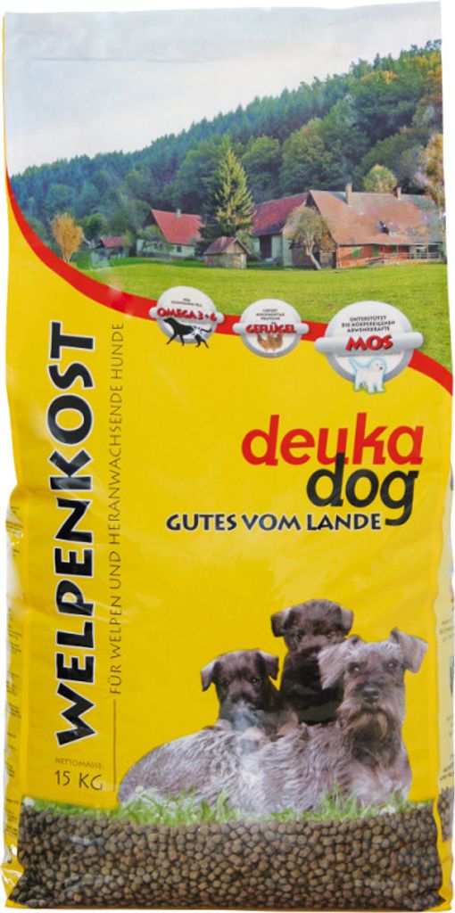 deuka dog Welpenkost | 15 kg Produktbild 