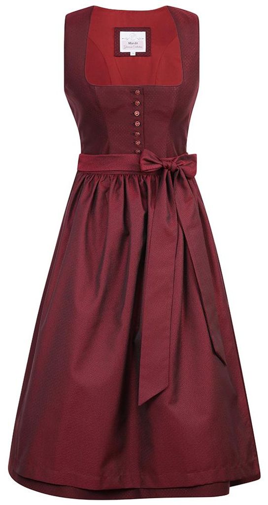 Dirndl Wackersberg 75cm Länge mahagoni 38 Produktbild 