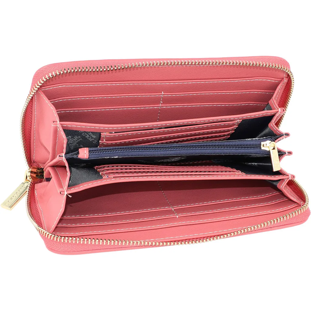 Portafoglio U.S. POLO ASSN. Hampton Rosa Light Rose - Design e Funzioni - 9