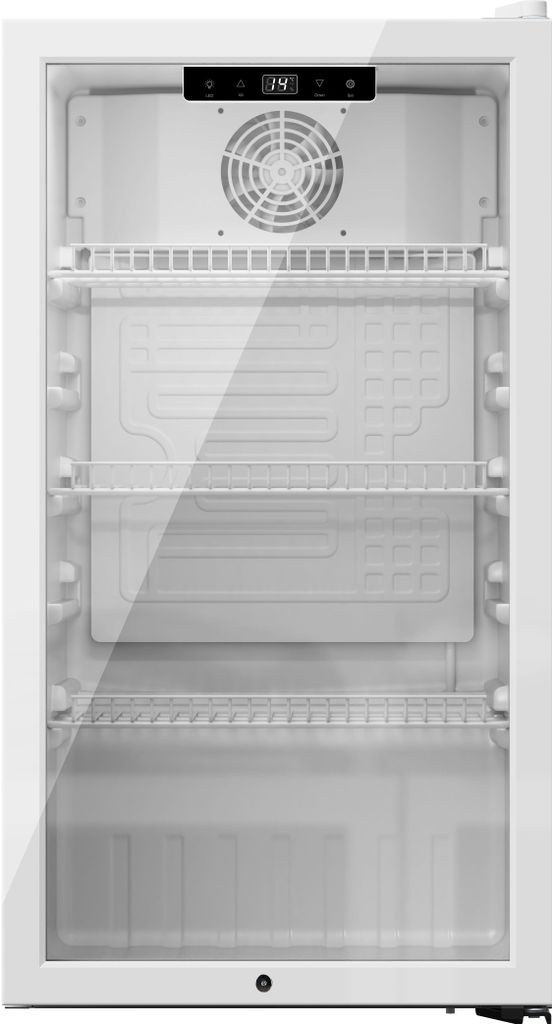 PKM GKS83W Flaschenkühlschrank LED Beleuchtung, 89 l, 48 Produktbild 