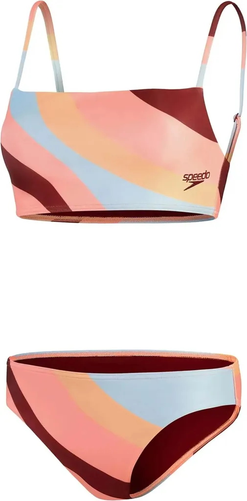 Maillot Speedo Multicolore 8-00308314497 Résistant au Chlore Taille 34