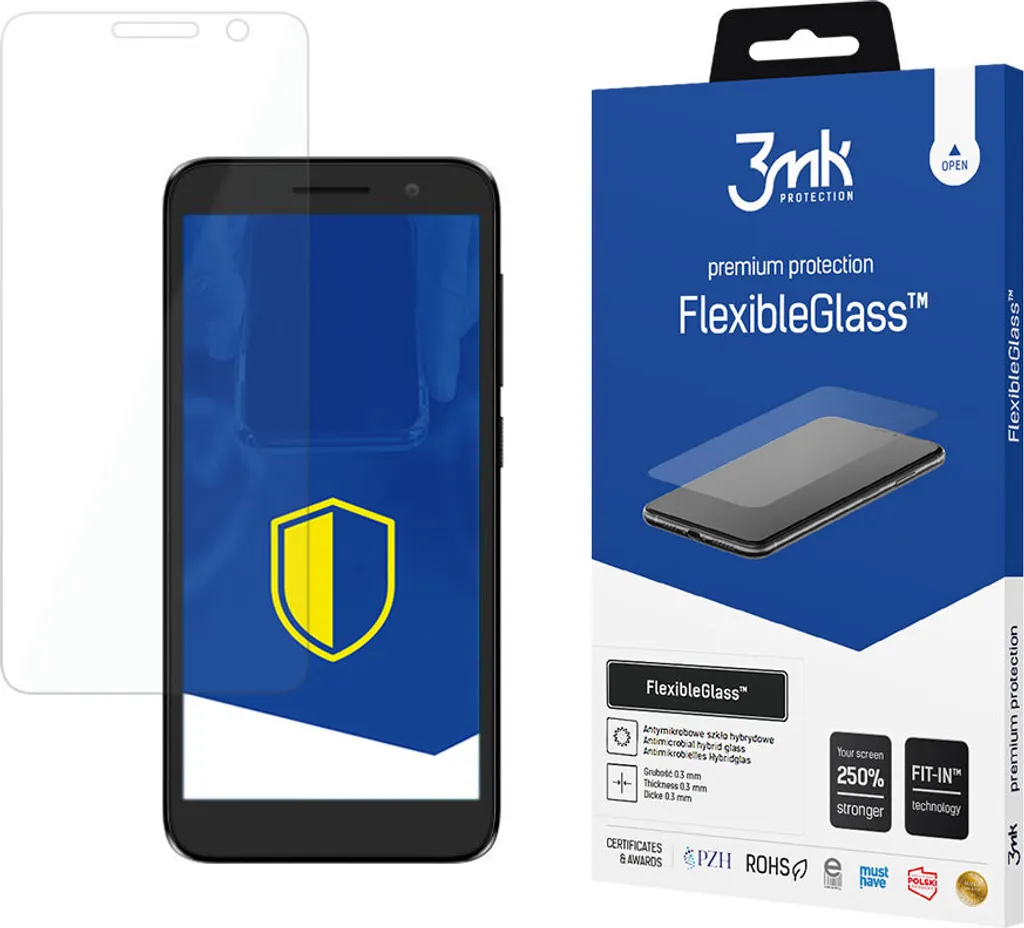 Proteggi il tuo Alcatel 1 2022 con 3Mk FlexibleGlass - Zero Bolle