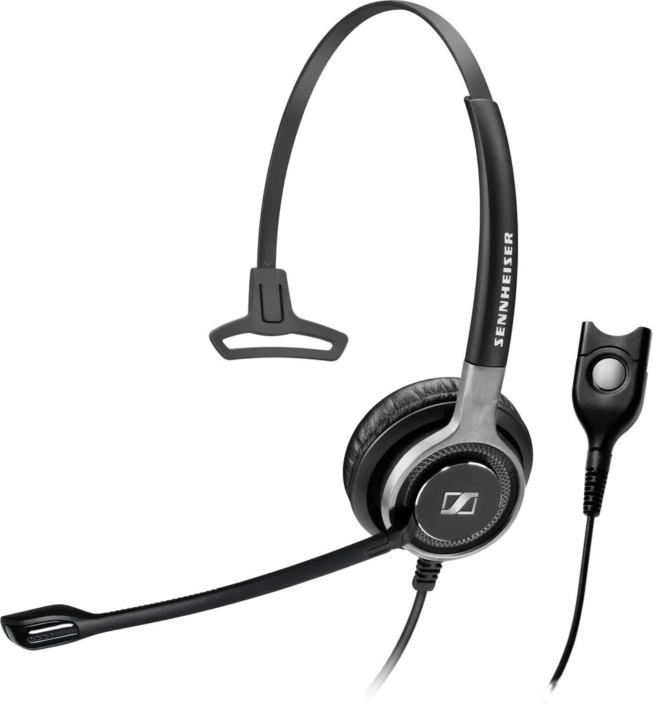 Epos Sennheiser SC 638 Century Casque Filaire Monoral avec Prise Easy Disconnect
