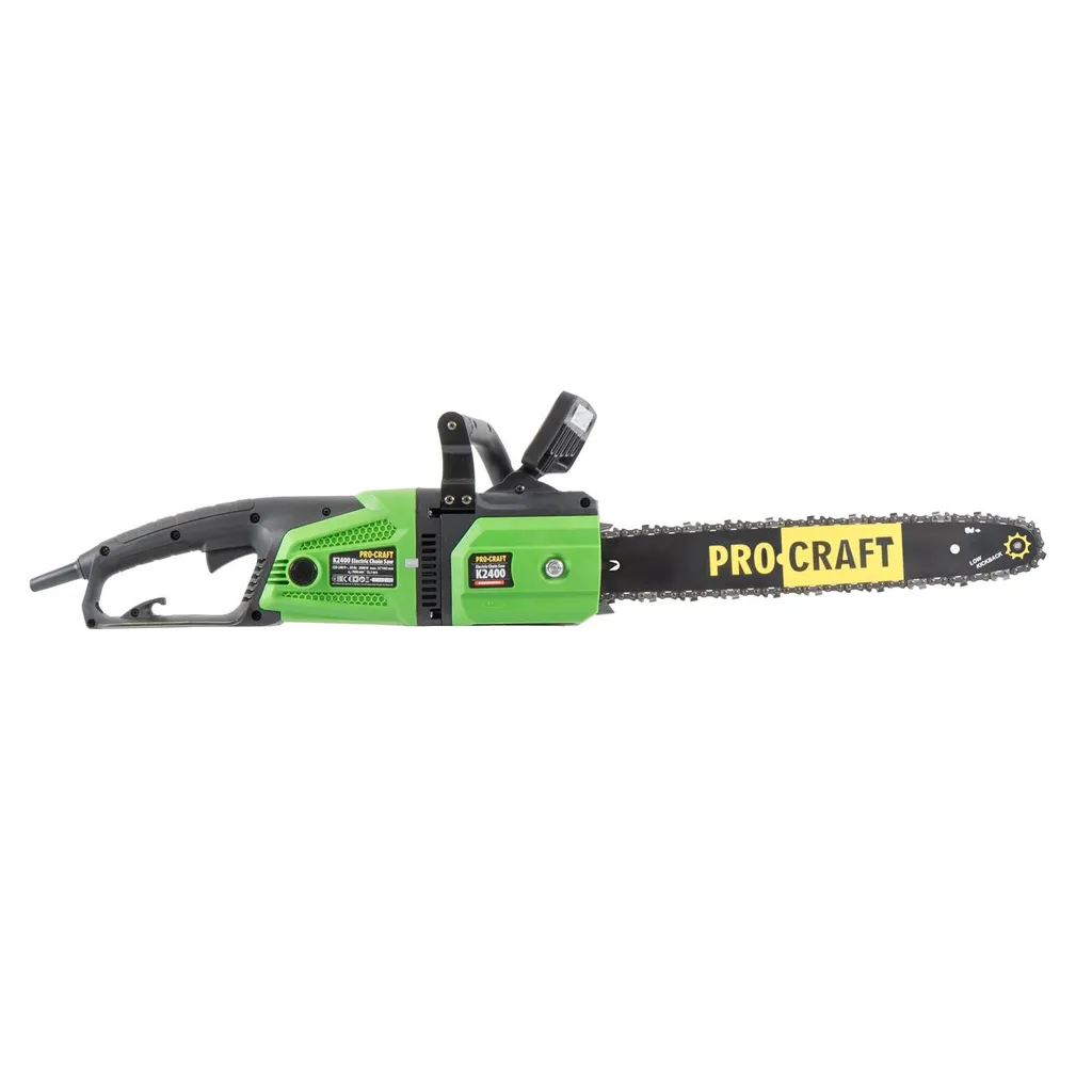 Procraft K2400 tronçonneuse électrique 2000W avec guide de 405 mm