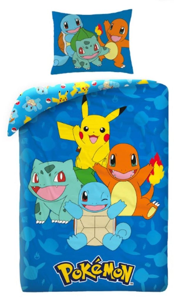 Pokémon dětské povlečení - povlak na peřinu 140x200 cm + Obrázek produktu 